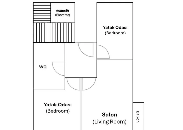 Stylish Flat In * 安塔利亚